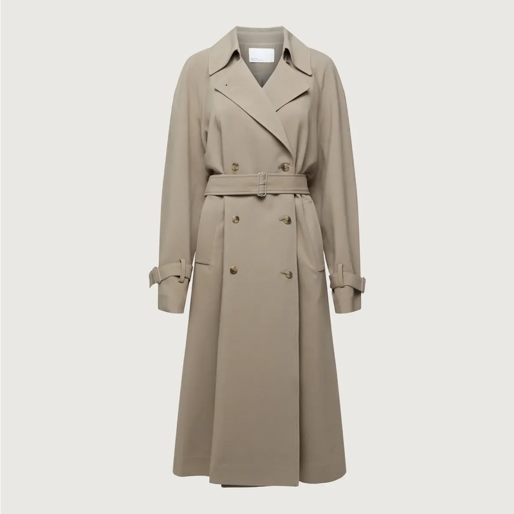Oversized trench coat